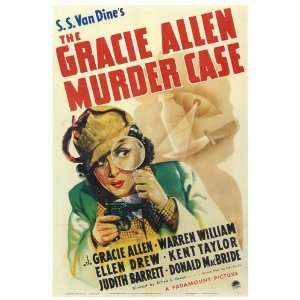  Gracie Allen Murder Case (1939) 27 x 40 Movie Poster Style 