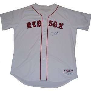 Dustin Pedroia Boston Red Sox Autographed Home Jersey