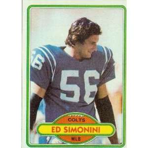  1980 Topps #369 Ed Simonini   Baltimore Colts (Football 