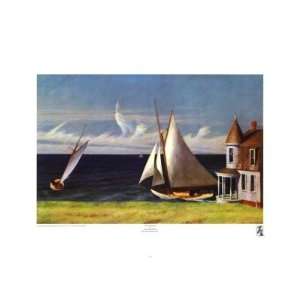  The Lee Shore Finest LAMINATED Print Edward Hopper 29x22 