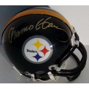Franco Harris Signed Mini Helmet   Autographed NFL Mini Helmets