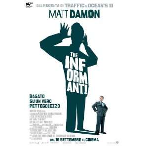   Italian 27x40 Matt Damon Melaine Lynskey Frank Welker