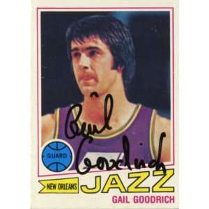 Gail Goodrich Autographed Trading Card