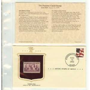 Historic Stamps of America The Panama Canal Stamp Issue Date August 