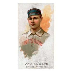  Pittsburgh, PA, Pittsburgh Alleghenys, George F. Miller 