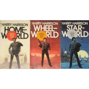   Harry Harrison Homeworld, Wheelworld & Starworld Harry