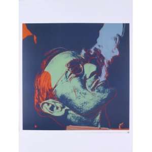 Hermann Hesse by Andy Warhol. size 23.5 inches width by 31.5 inches 