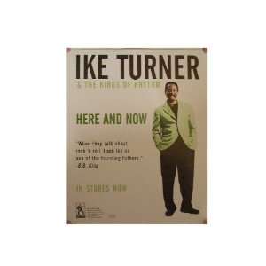 Ike Turner Poster Tina ex Husband Here and Now