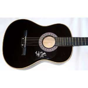  WWE TNA Miss Jackie Autographed Signed Guitar Everything 