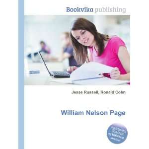  William Nelson Page Ronald Cohn Jesse Russell Books