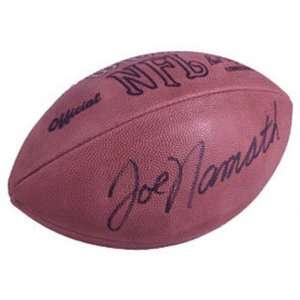 Joe Namath Autographed Football