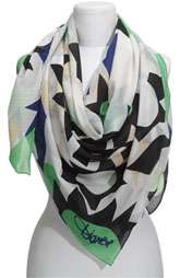 New Markdown Diane von Furstenberg Braden Square Chiffon Scarf Was 