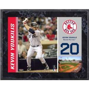 Kevin Youkilis Boston Red Sox 8x10 Marble Color Player Plaque