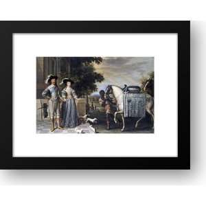  King Charles I And Queen Henrietta Maria 18x15 Framed Art 
