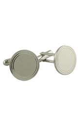 David Donahue Engravable Sterling Silver Cuff Links $125.00