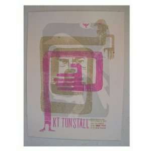 KT Tunstall SilkScreen Poster Signed and Numbered