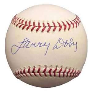  Tri Star Productions Larry Doby Autographed Baseball Al 