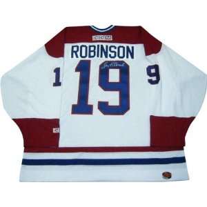 Larry Robinson Montreal Canadiens Autographed Replica Jersey