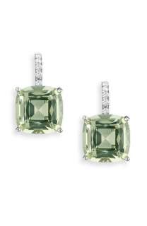 Jane Taylor Twinkle Cushion Stone & Pavé Diamond Earrings 