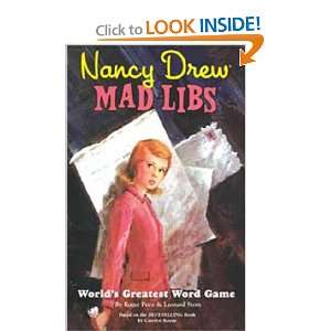  Nancy Drew Mad Libs Roger/ Stern, Leonard Price Books