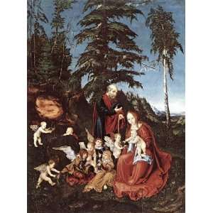 Hand Made Oil Reproduction   Lucas Cranach the Elder   50 x 66 inches 