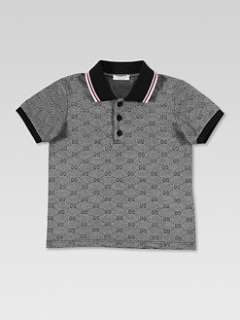 Gucci   Toddlers & Little Boys Logo Pattern Polo