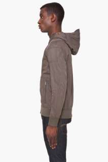 star Hooded Halo Mesh Jacket for men  