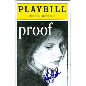 Mary Louise Parker autographed playbill (Proof) (Broadway Playbill)