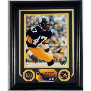 Mel Blount Autographed Photomint by Highland Mint