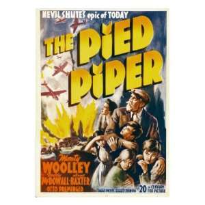  The Pied Piper, Anne Baxter, Monty Woolley, Roddy Mcdowall 