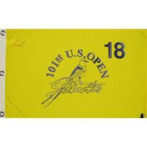 Nick Price Signed 2001 Southern Hills US Open Pin Flag