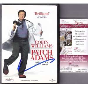  ROBIN WILLIAMS PATCH ADAMS SIGNED AUTOGRAPHED DVD COA 