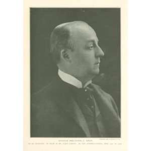  1909 Print Senator Philander C Knox 