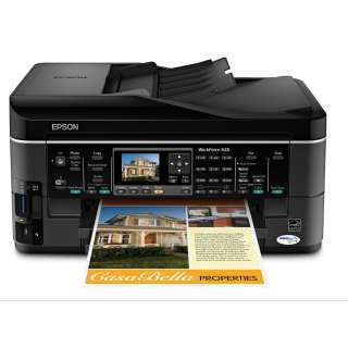 Epson WorkForce 645 Wireless Printer All in One Auto 2 sided print 