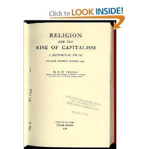   and the Rise of Capitalism A Historical Study R. H. Tawney Books