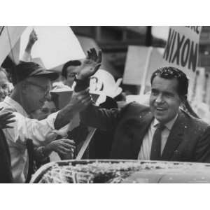  Vice President Richard M. Nixon Campaigning For President 