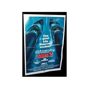  Jaws 2 ORIGINAL MOVIE POSTER ROY SCHEIDER 