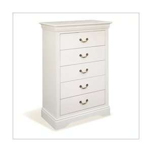  Saffron AP Industries Ch?teau Frontenac 5 Drawer Chest 