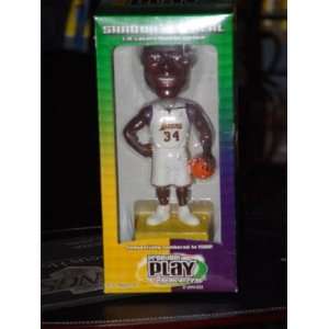 Shaq Shaquille Oneal Laker White Uniform Bobble Head Special Limited 