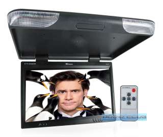 CAR FLIP DOWN 25 TFT LCD WIDESCREEN DISPLAY OVERHEAD CEILING MOUNT 