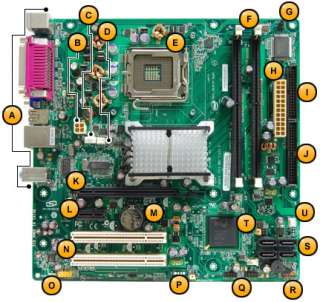 Gateway Coconut Creek D945GC 4006181R PCI E DDR2 Motherboard