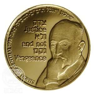  State of Israel Coins Simon Wiesenthal   Gold Proof Medal 