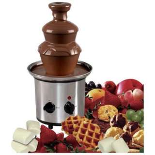 Chocolate Fondue Fountain Stainless Electric 8x15 024409993015  