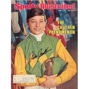 Steve Cauthen Autographed Sports Illustrated Magazine March 7, 1977 