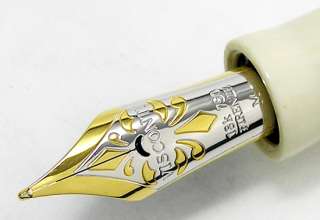   Limited Edition Empire Antique White Fountain Pen Medium Nib  