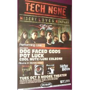 Tech N9ne Poster   Concert Flyer   Misery Loves Kompany 