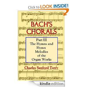   CHORALS   Part III Charles Sanford Terry   Kindle Store