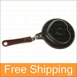 Valentines Heart Shaped Frying Pan non Stick  