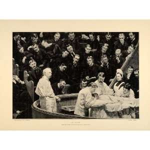  1896 Thomas Eakins Dr. Agnew Surgeon Surgery Mastectomy 