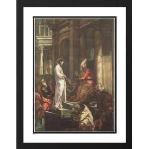  Tintoretto, Jacopo Robusti 19x24 Framed and Double Matted 